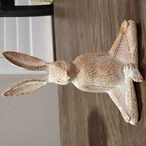 Three Hands Corp Sitting Rabbit Tabletop Statue Figurine.